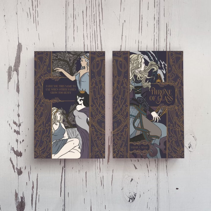 Throne of Glass Foil Dust Jackets