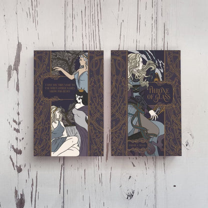 Throne of Glass Foil Dust Jackets