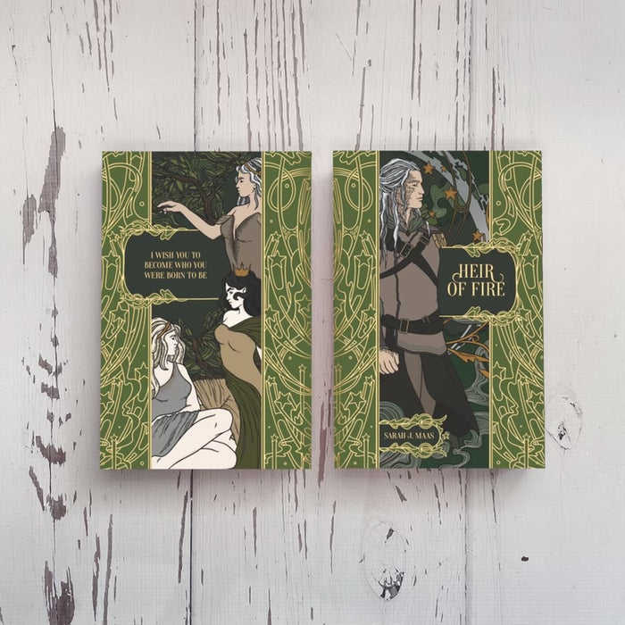 Throne of Glass Foil Dust Jackets
