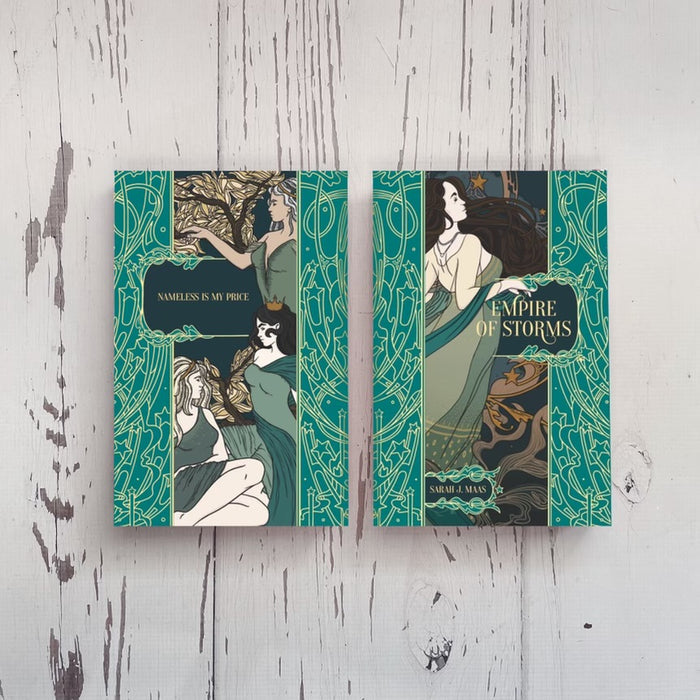 Throne of Glass Foil Dust Jackets