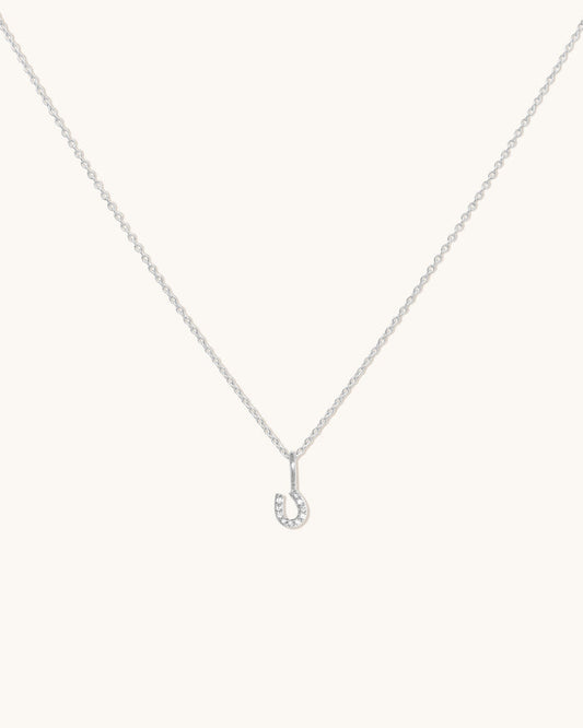 Tiny Horseshoe Necklace