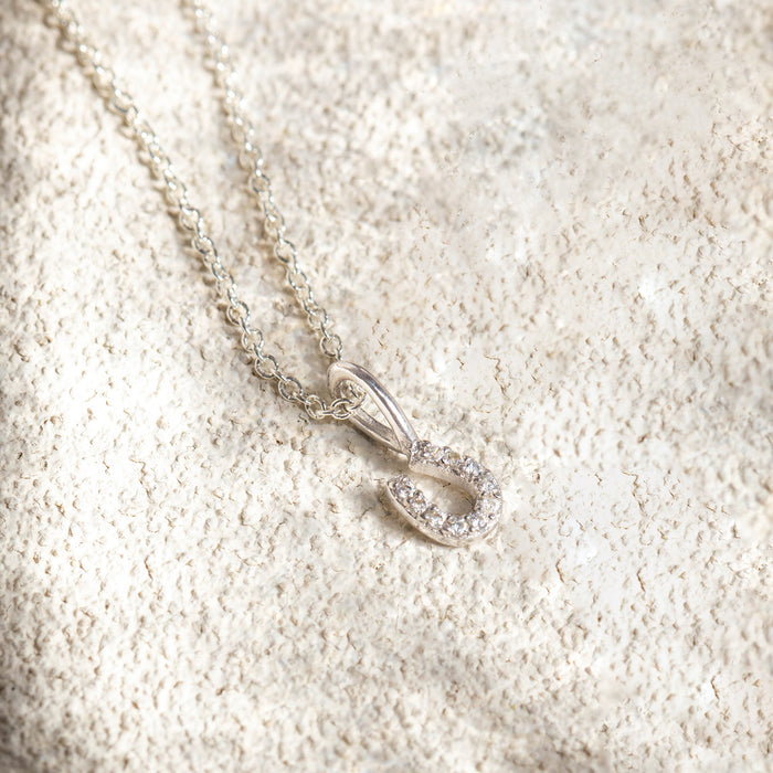 Tiny Horseshoe Necklace