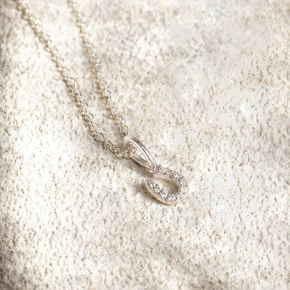 Tiny Horseshoe Necklace