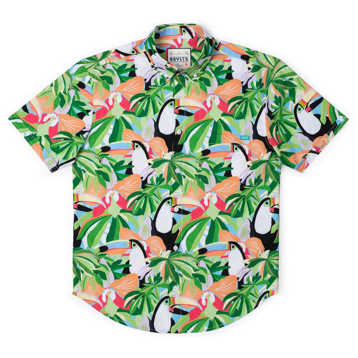 RSVLTS RSVLTS Short Sleeve Shirt Toucan Do It – KUNUFLEX Short Sleeve Shirt Toucan Do It – KUNUFLEX Short Sleeve Shirt