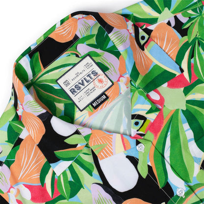 RSVLTS RSVLTS Women's Short Sleeve Shirt Toucan Do It – Women's KUNUFLEX Short Sleeve Shirt Toucan Do It – Women's KUNUFLEX Short Sleeve Shirt