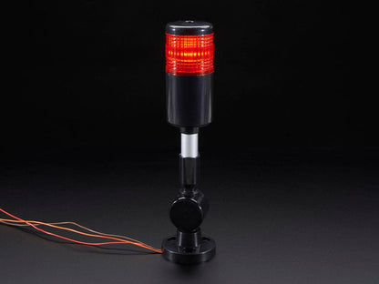 Tower Light - Red Alert Light with Buzzer - 12VDC [Discontinued] by The Pi Hut - The Pi Hut
