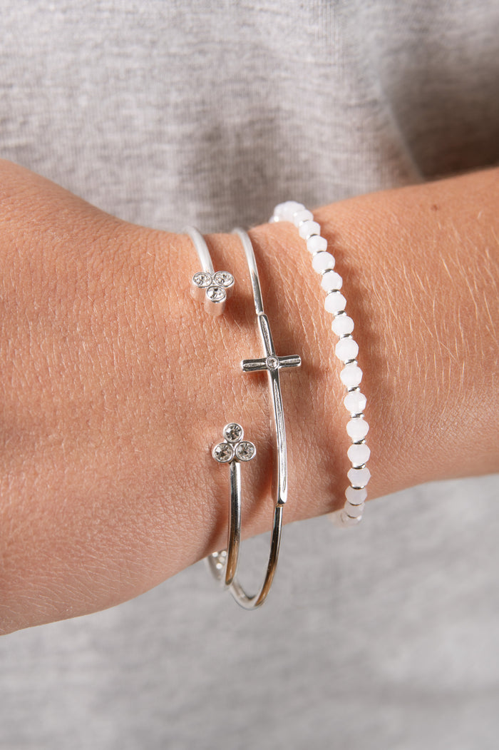 Triple Stone Flex Cuff