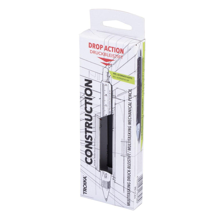 Troika Construction Drop Action Mechanical Pencil [Discontinued] by Troika - The Pi Hut