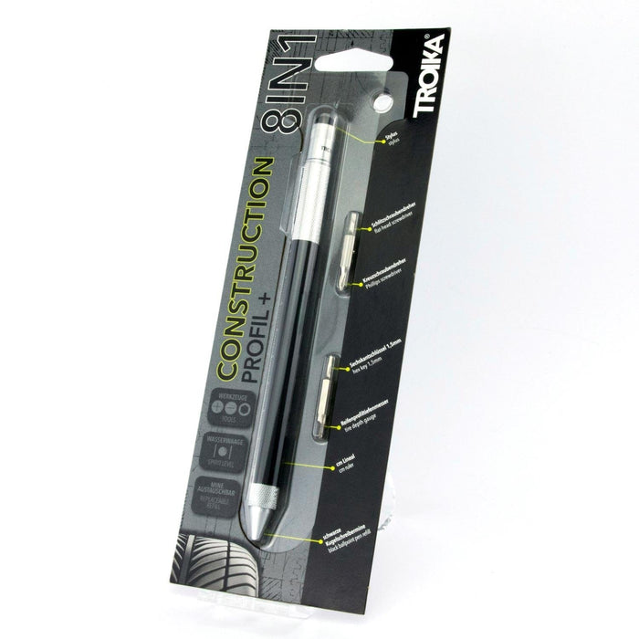 Troika Construction PROFIL+ Multi-Tool Ballpoint Pen [Discontinued] by Troika - The Pi Hut