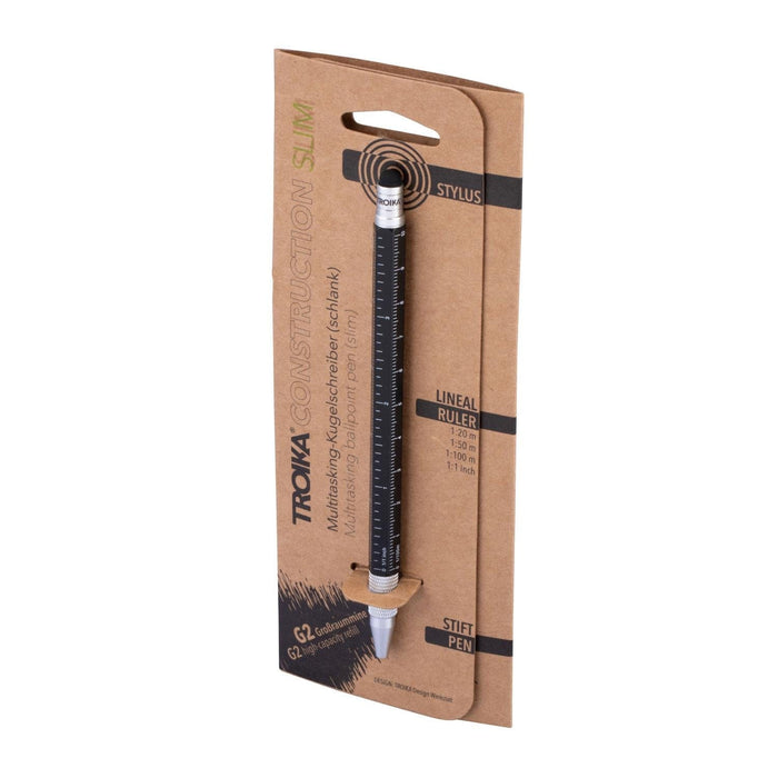 Troika Construction Slim Ballpoint Pen by Troika - The Pi Hut