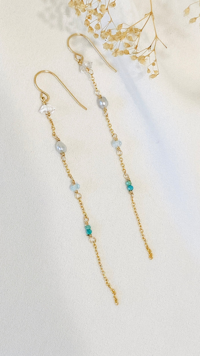 Tulum drop earrings