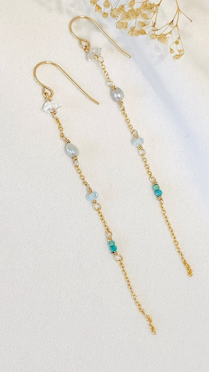 Tulum drop earrings