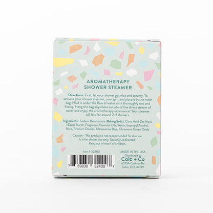 Turquoise Aromatherapy Shower Steamer