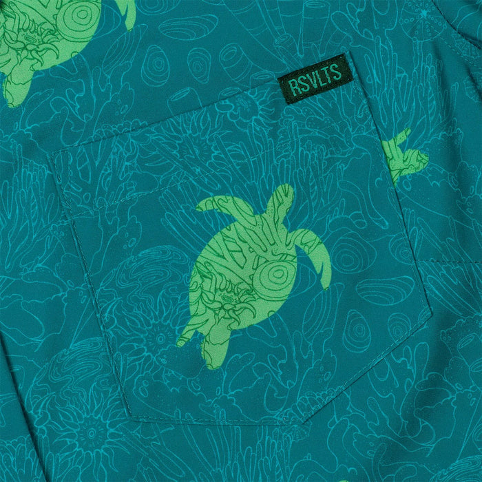 RSVLTS RSVLTS Women's Short Sleeve Shirt Turtle Tide – Women's KUNUFLEX Short Sleeve Shirt Turtle Tide – Women's KUNUFLEX Short Sleeve Shirt