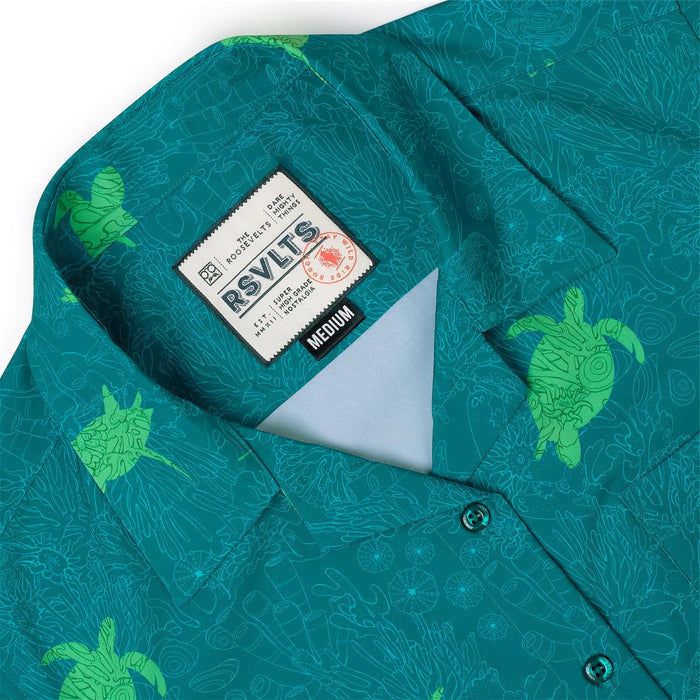 RSVLTS RSVLTS Women's Short Sleeve Shirt Turtle Tide – Women's KUNUFLEX Short Sleeve Shirt Turtle Tide – Women's KUNUFLEX Short Sleeve Shirt