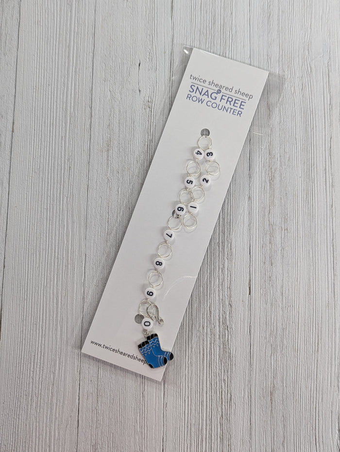 Twice Sheared Sheep Large Chain Row Counter
