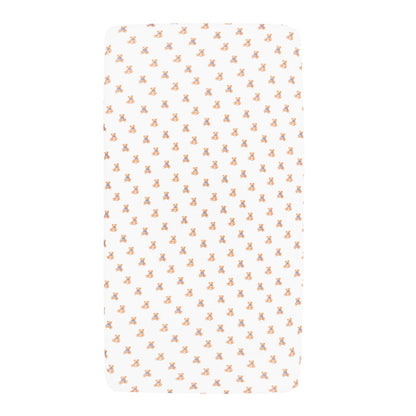 Twin Sheet in Teddy Bear on mattress