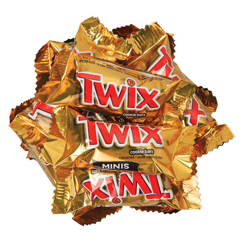 Twix Mini Candy Bars Bulk - 20 LB
