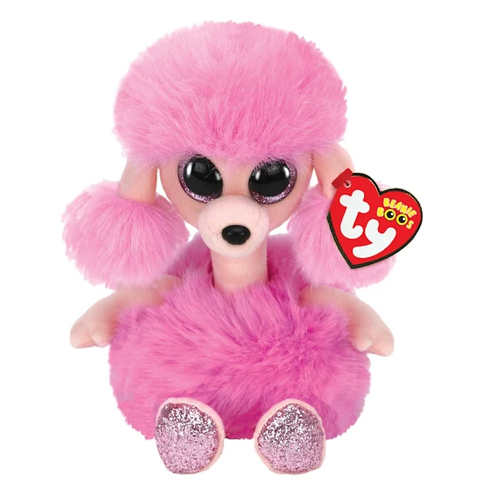 Ty Beanie Boos 8 Inch Camilla the Pink Poodle Plush Toy