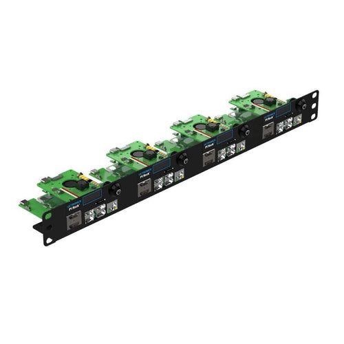 Uctronics Pi Rack - 1U PoE Rackmount for Raspberry 4 [discontinued] by Uctronics - The Pi Hut