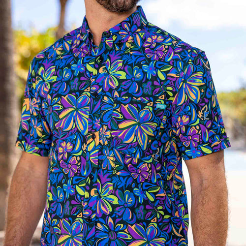 RSVLTS RSVLTS Short Sleeve Shirt Ultraviolet – KUNUFLEX Short Sleeve Shirt Ultraviolet – KUNUFLEX Short Sleeve Shirt