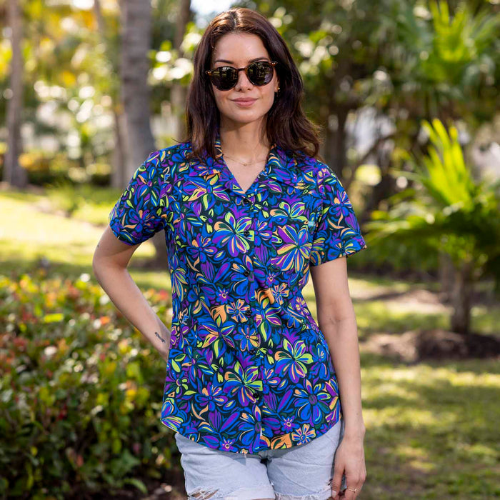 RSVLTS RSVLTS Women's Short Sleeve Shirt Ultraviolet – Women's KUNUFLEX Short Sleeve Shirt Ultraviolet – Women's KUNUFLEX Short Sleeve Shirt