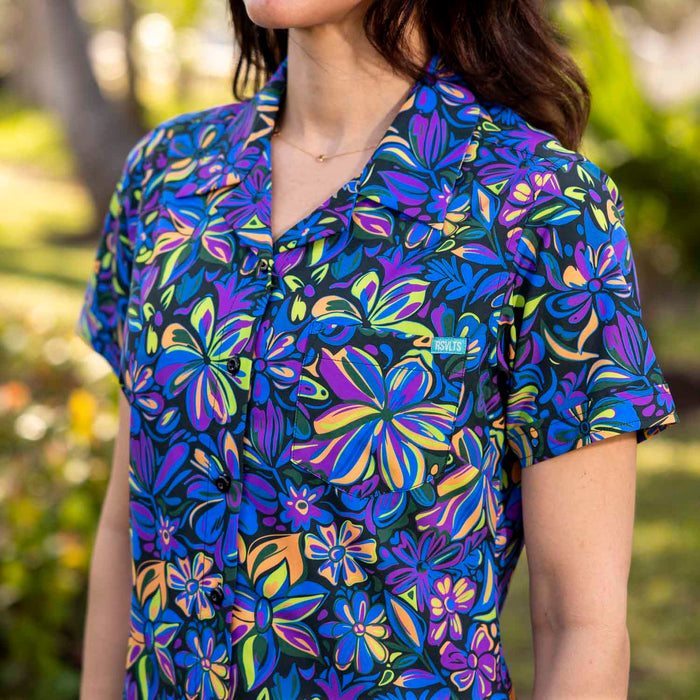 RSVLTS RSVLTS Women's Short Sleeve Shirt Ultraviolet – Women's KUNUFLEX Short Sleeve Shirt Ultraviolet – Women's KUNUFLEX Short Sleeve Shirt
