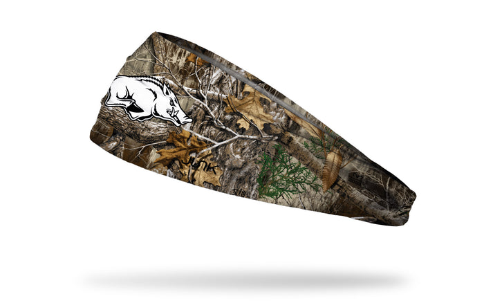 University of Arkansas: Realtree Edge Logo Big Bang Lite Headband - View 1