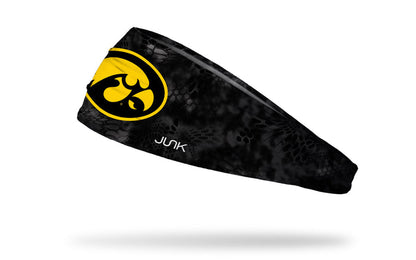 University of Iowa: Kryptek Typhon Logo Big Bang Lite Headband - View 1