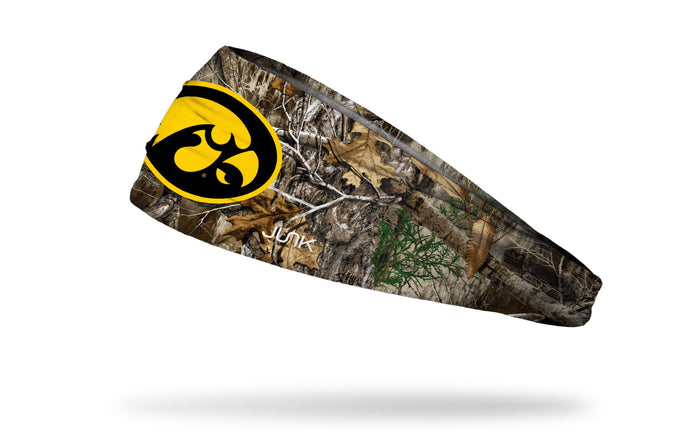 University of Iowa: Realtree Edge Logo Big Bang Lite Headband - View 1