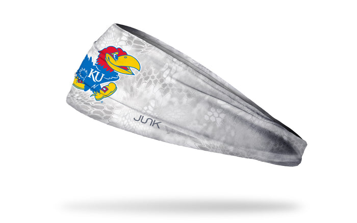 University of Kansas: Kryptek Typhon Logo Big Bang Lite Headband - View 1