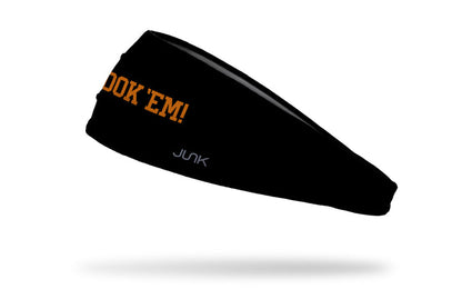 University of Texas: Hook 'Em Big Bang Lite Headband - View 2