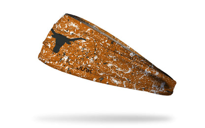 University of Texas: Splatter Orange Big Bang Lite Headband - View 1