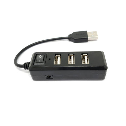 USB Mini Hub with Power Switch by The Pi Hut - The Pi Hut