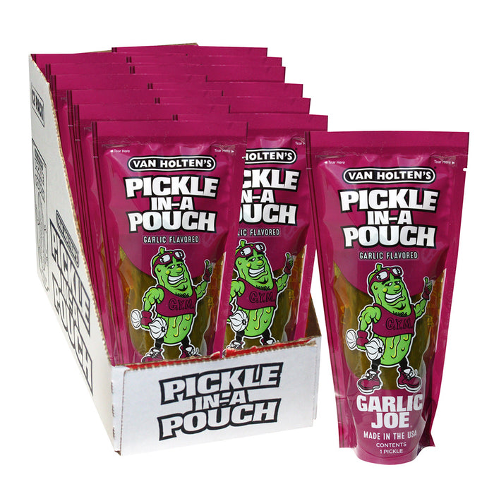 Van Holten's Garlic Joe Zesty Garlic Pickles - 12 Count