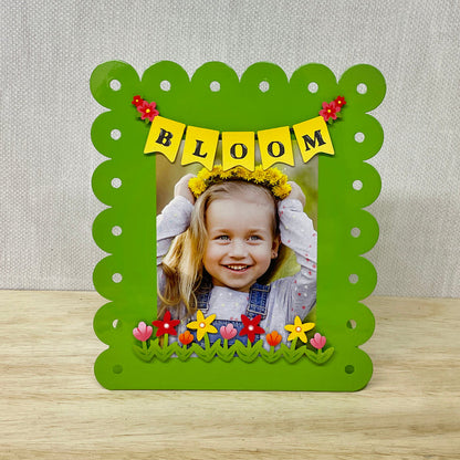 Vertical Easel Picture Frame - Green
