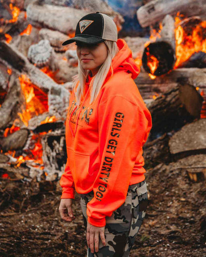 Vixen Huntress Pullover Hoodie-Safety - OFF-ROAD VIXENS CLOTHING CO.