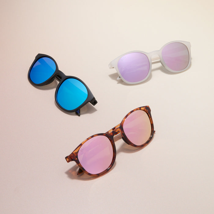 diff eyewear group shot of diff sport volley sunglasses