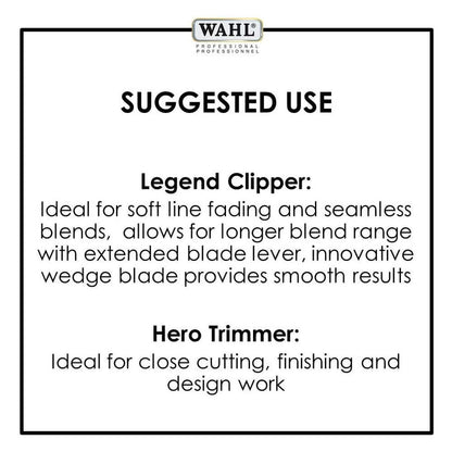 WAHL Professional 5-Star Legend & Hero Barber Combo - 56272