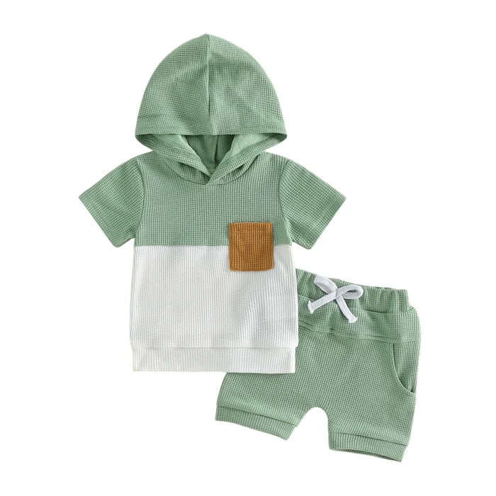 WALKER Waffle Knit Hoody Outfit