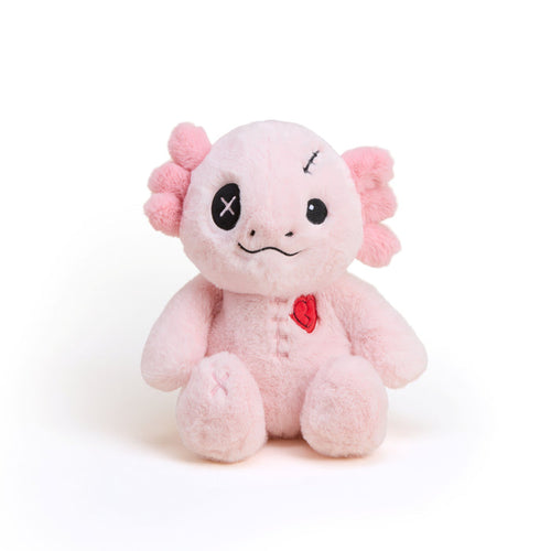 Warmies 13 Inch Scary Cute Axolotl Microwavable Plush Toy