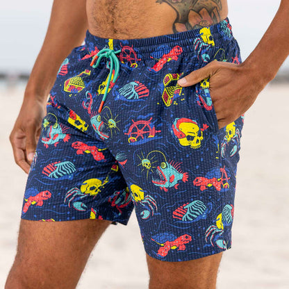 RSVLTS RSVLTS Hybrid Shorts What Lies Beneath – Stretch Seersucker Hybrid Shorts What Lies Beneath – Stretch Seersucker Hybrid Shorts