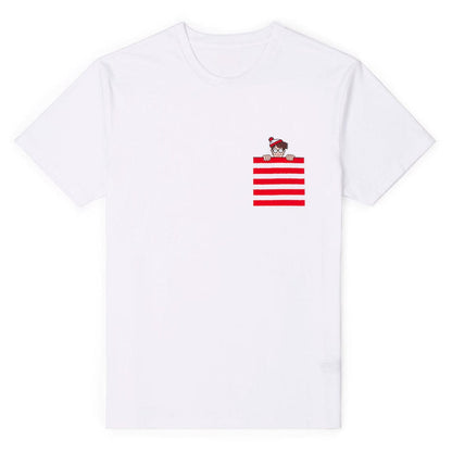 RSVLTS XS Where's Waldo Crewneck T-shirt Where's Waldo "Hide and Seek Legend" – Crewneck Tee Where's Waldo "Hide and Seek Legend" – Crewneck Tee