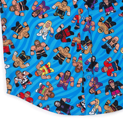 RSVLTS WWE WWE "Big Shots Legends" – KUNUFLEX Short Sleeve Shirt WWE "Big Shots Legends" – KUNUFLEX Short Sleeve Shirt