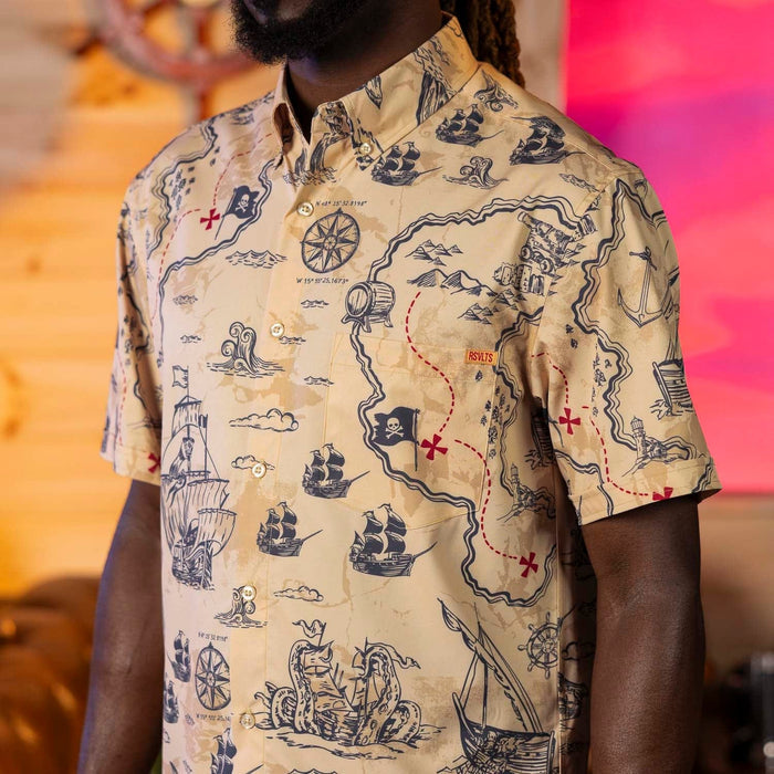 RSVLTS RSVLTS Short Sleeve Shirt X Marks the Spot – KUNUFLEX Short Sleeve Shirt X Marks the Spot – KUNUFLEX Short Sleeve Shirt