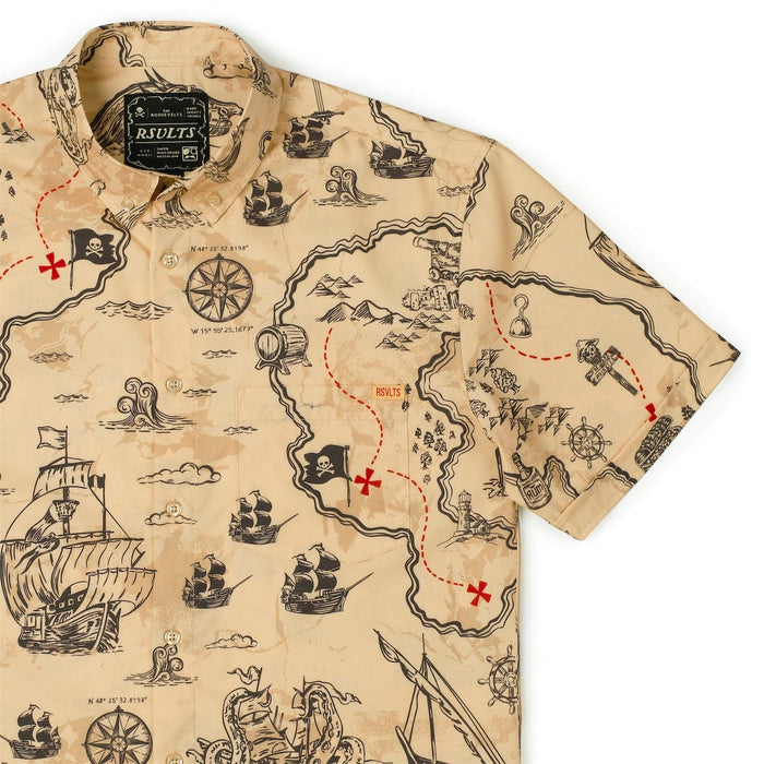 RSVLTS XS RSVLTS Short Sleeve Shirt X Marks the Spot – KUNUFLEX Short Sleeve Shirt X Marks the Spot – KUNUFLEX Short Sleeve Shirt