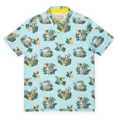 RSVLTS XS Marvel Breakfast Balls All-Day Polo X-Men "Savage Land" – All-Day Polo