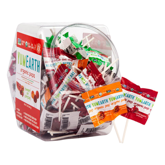 YumEarth Organic Lollipops - 125 Count