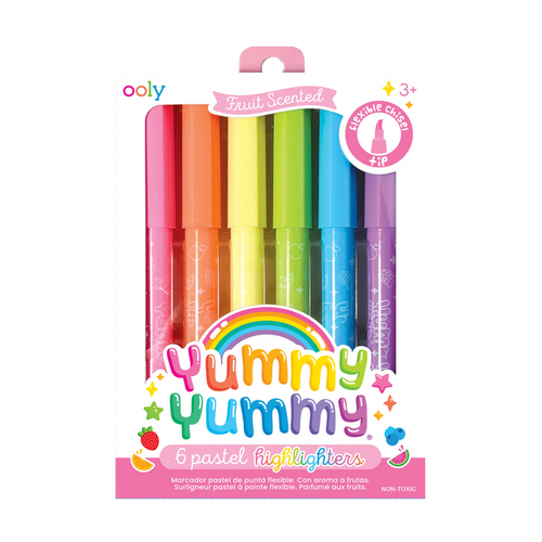OOLY Yummy Yummy Scented Highlighters - Set of 6 packaging front