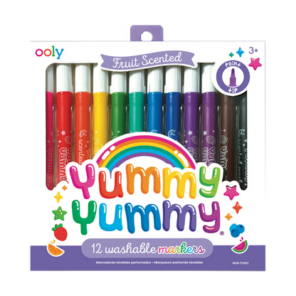 Yummy Yummy Scented Markers - Set of 12